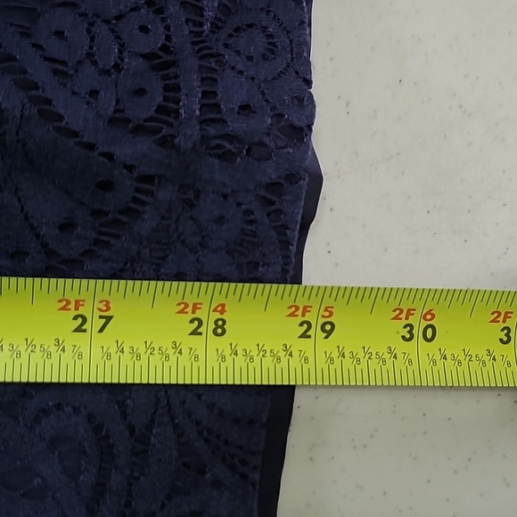 Trina Turk navy blue strapless cocktail dress size 8 - Picture 8 of 8